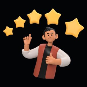 guy with 5 stars review